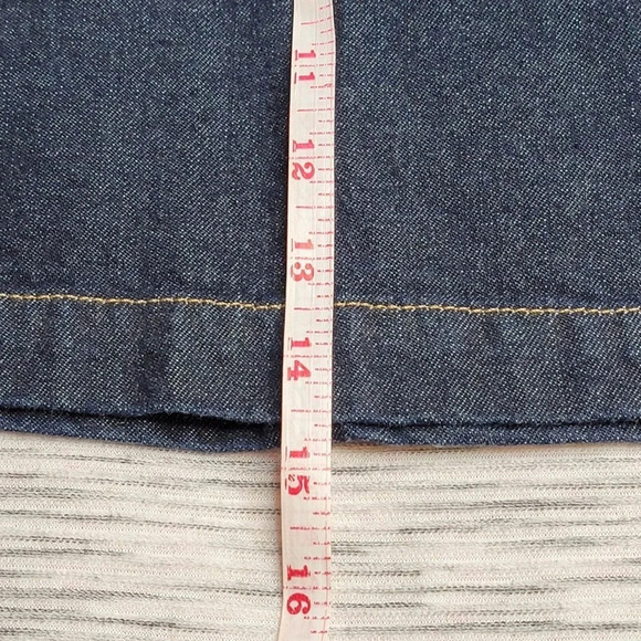 MAVI Jeans Alison Women's Two Pocket Dark Wash Denim Mini Skirt Size Medium - Picture 10 of 14